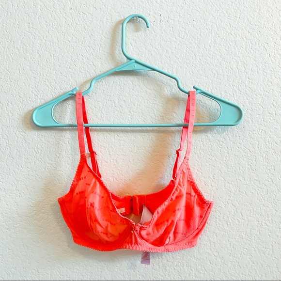 Savage Fenty Flocked Logo Bra - Picture 5 of 5